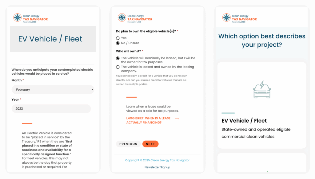3 mobile devices showing different places in the form